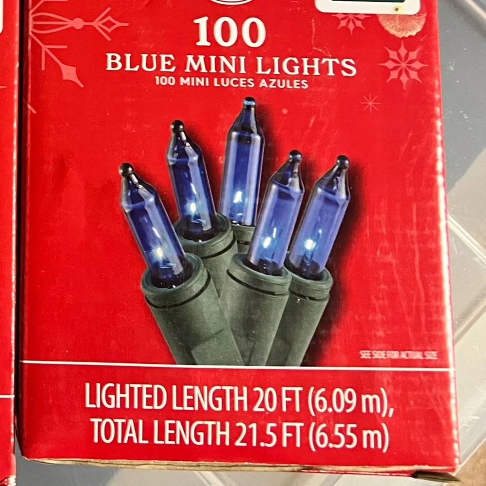 Blue Christmas decorations Indoors/outdoor